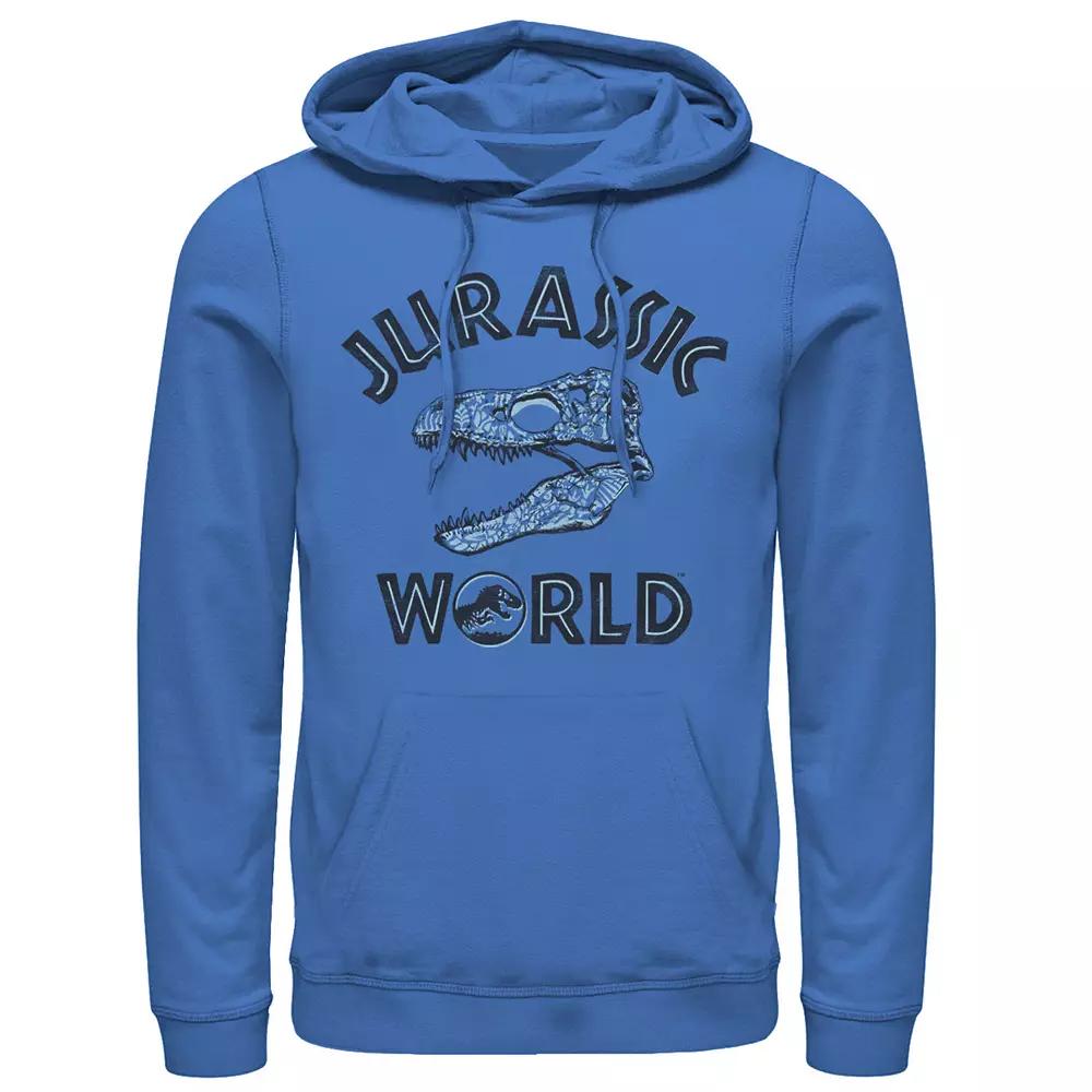 Men's Jurassic World Classic Metal Coin Logo Graphic Pullover Hoodie,  Product Image