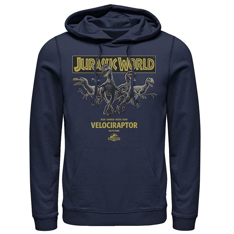 Men's Jurassic World Blue, Charlie, Delta & Echo Pack Hoodie,  Product Image