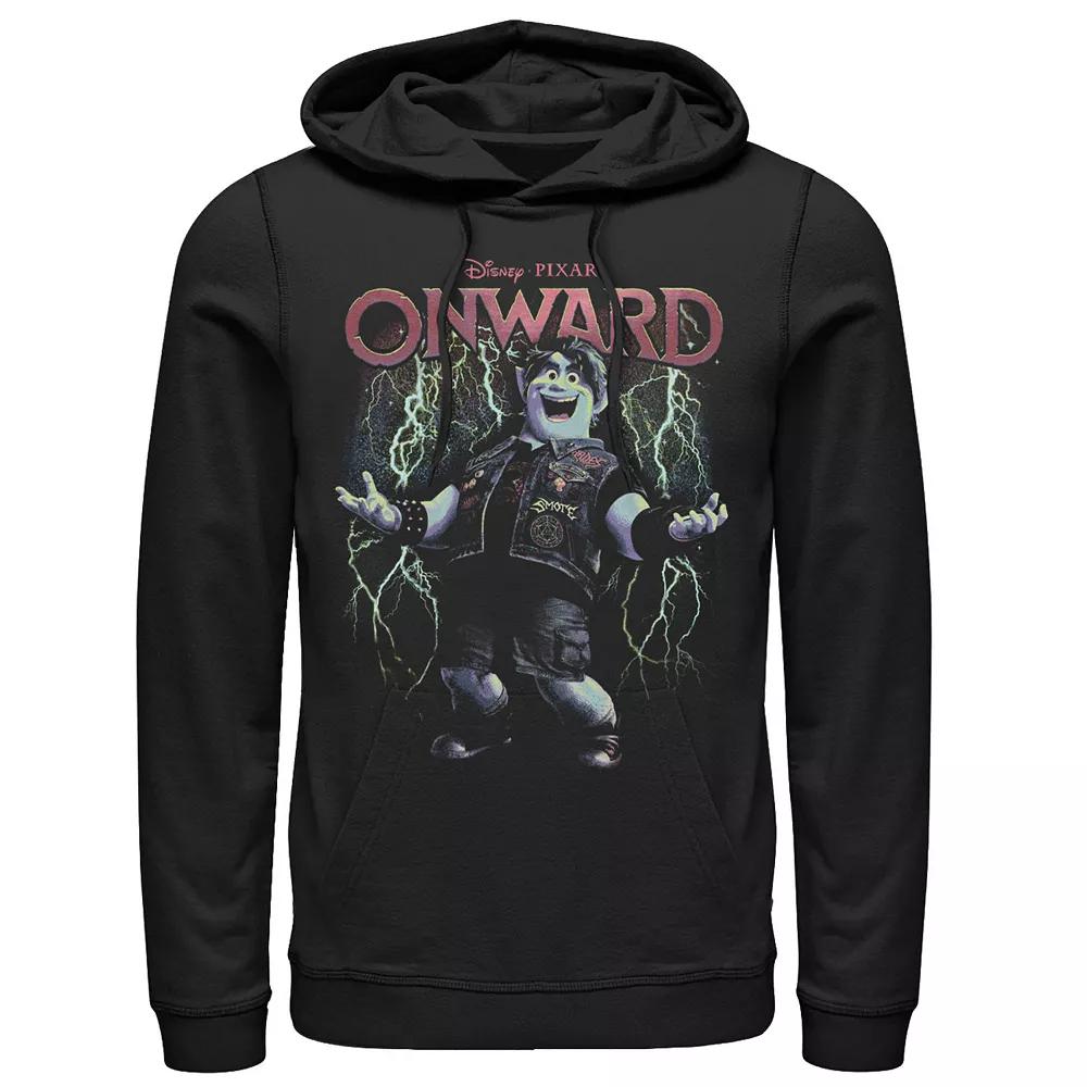 Men's Disney/Pixar Onward Barley Lightning Portrait Hoodie,  Product Image