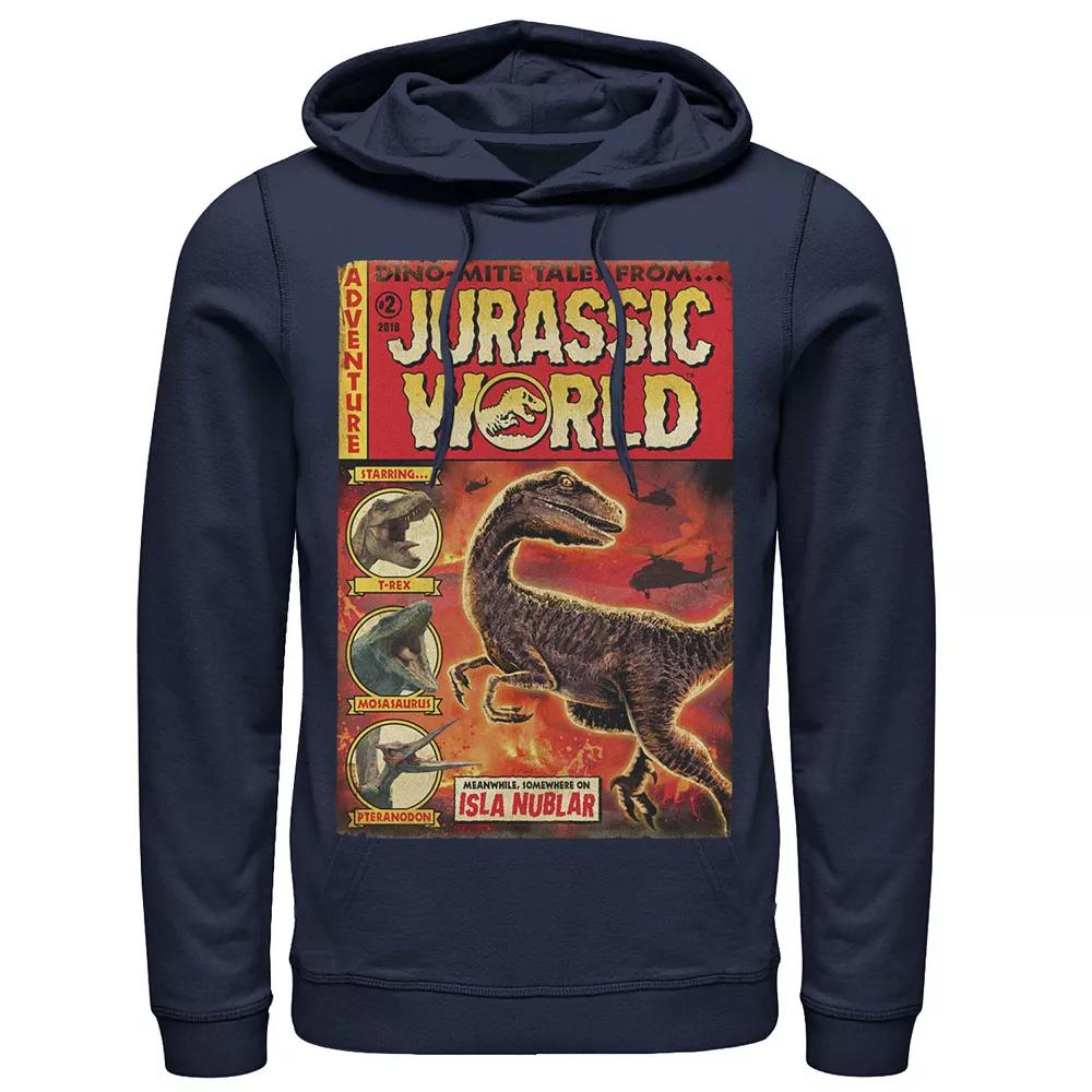 Men's Jurassic World Two Dino-Mite Tales Vintage Hoodie,  Product Image