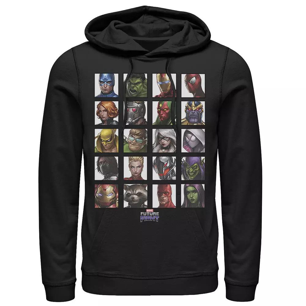 Men's Marvel Future Fight Color Portrait Line-Up Graphic Hoodie,  Product Image
