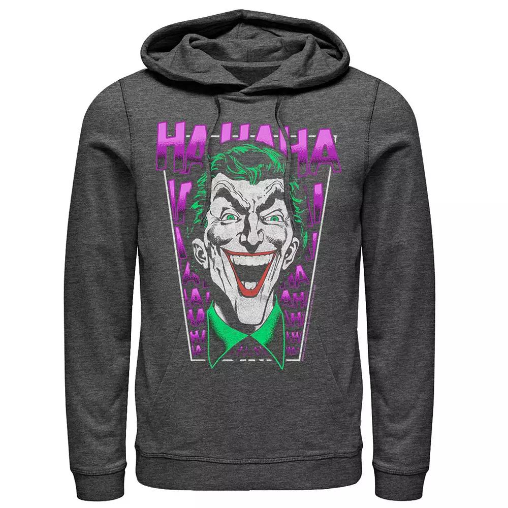 Men's DC Comics Batman The Joker Laughing Hoodie,  Product Image
