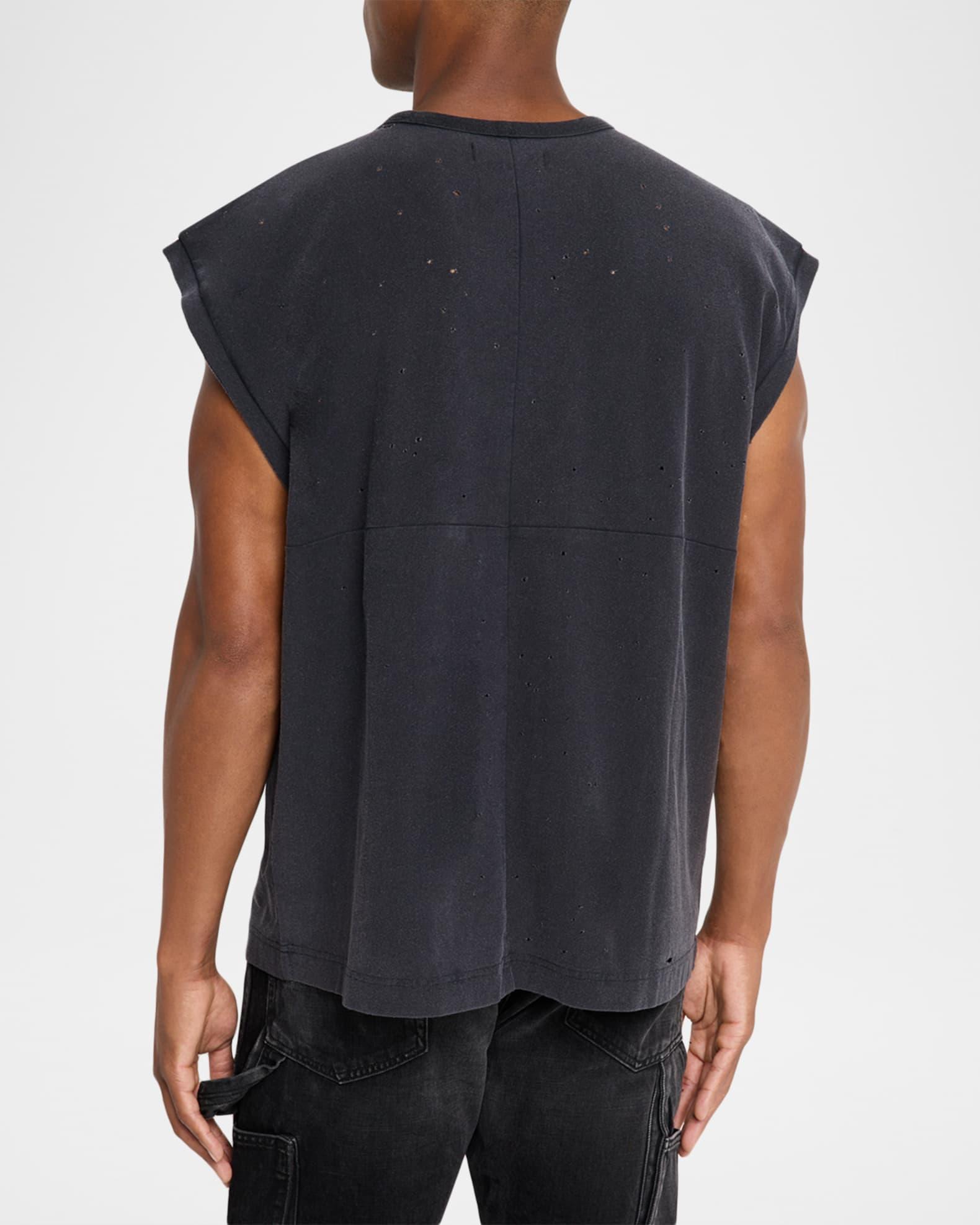 Men's Jersey Crystal Logo Sleeveless T-Shirt Product Image