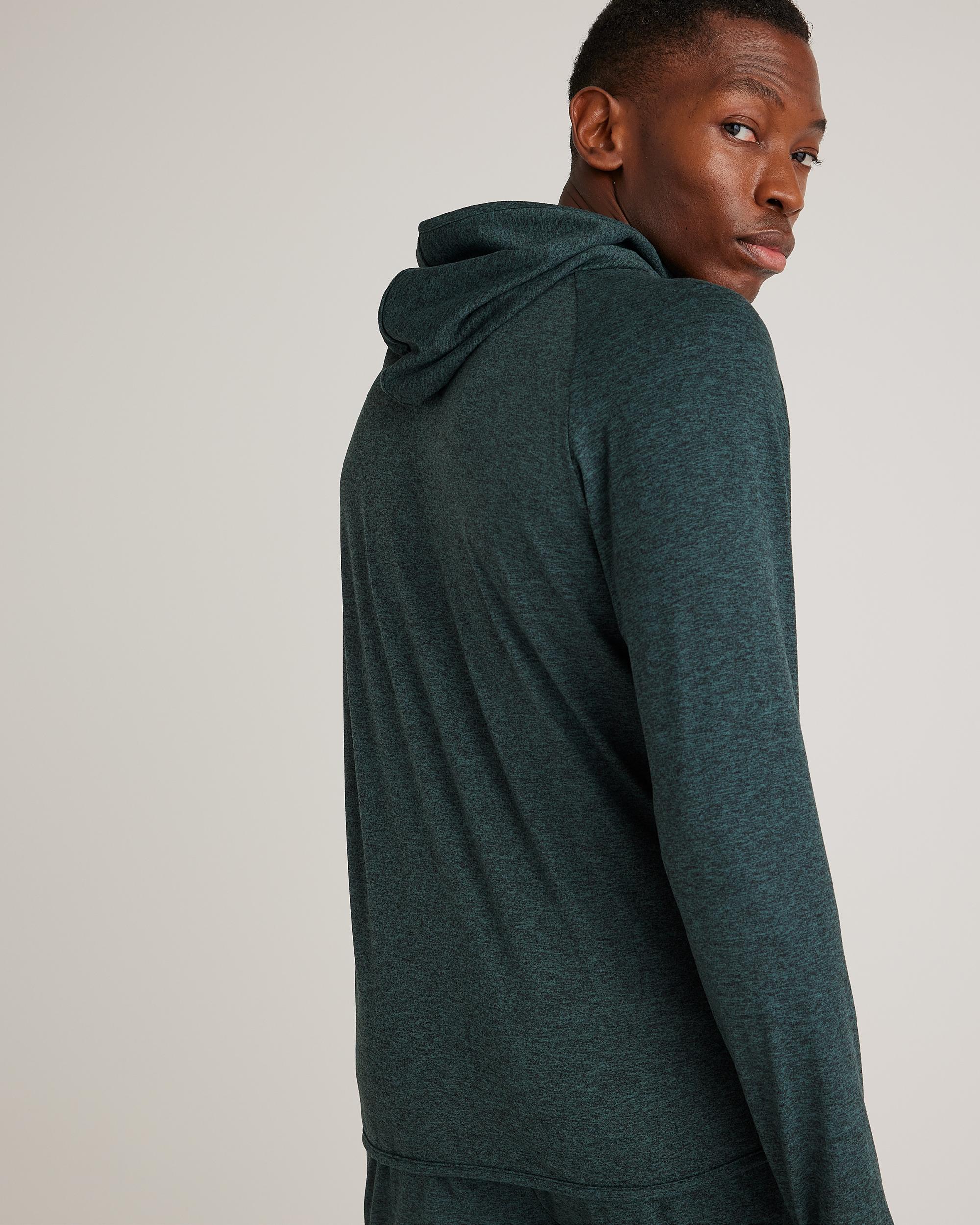 Quince | Men's Super Soft Performance Zip Hoodie Flowknit Activewear, Recycled Polyester Product Image