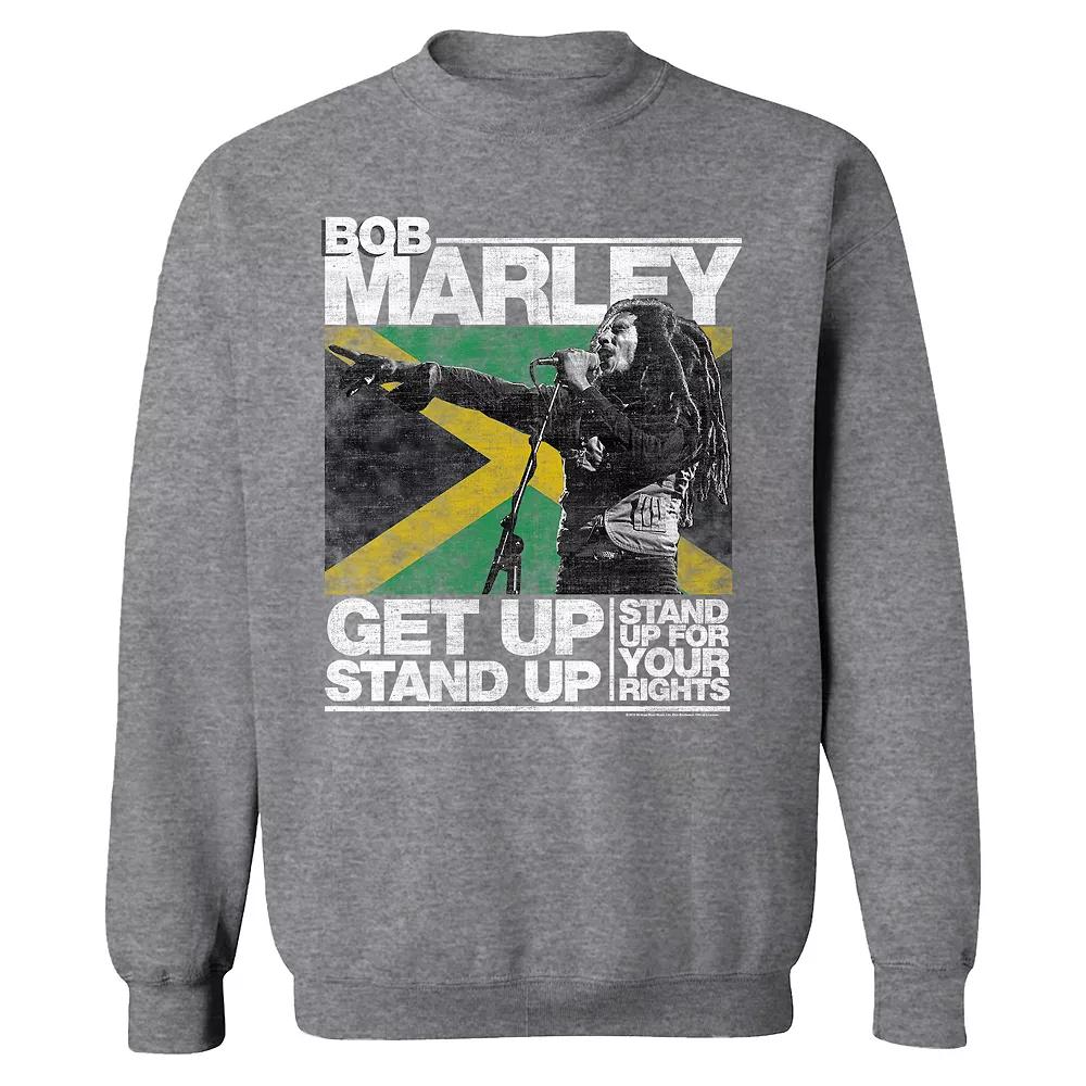 Men's Bob Marley Get Up Stand Up Sweatshirt, Adult Unisex,  Product Image