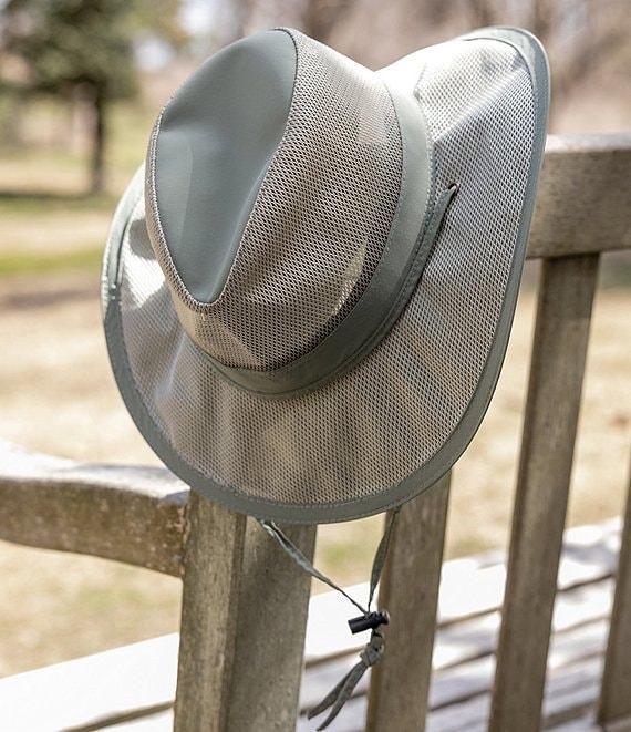 Dorfman Milano Basin Supplex® Mesh Safari 3#double; Brim Hat Product Image