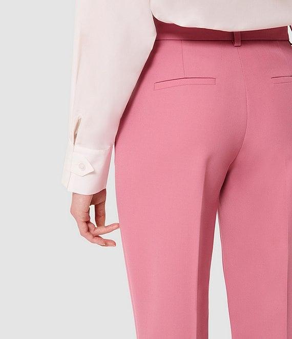 Tara Jarmon Philippa Flat Front Roll Cuff Cropped Pants Product Image