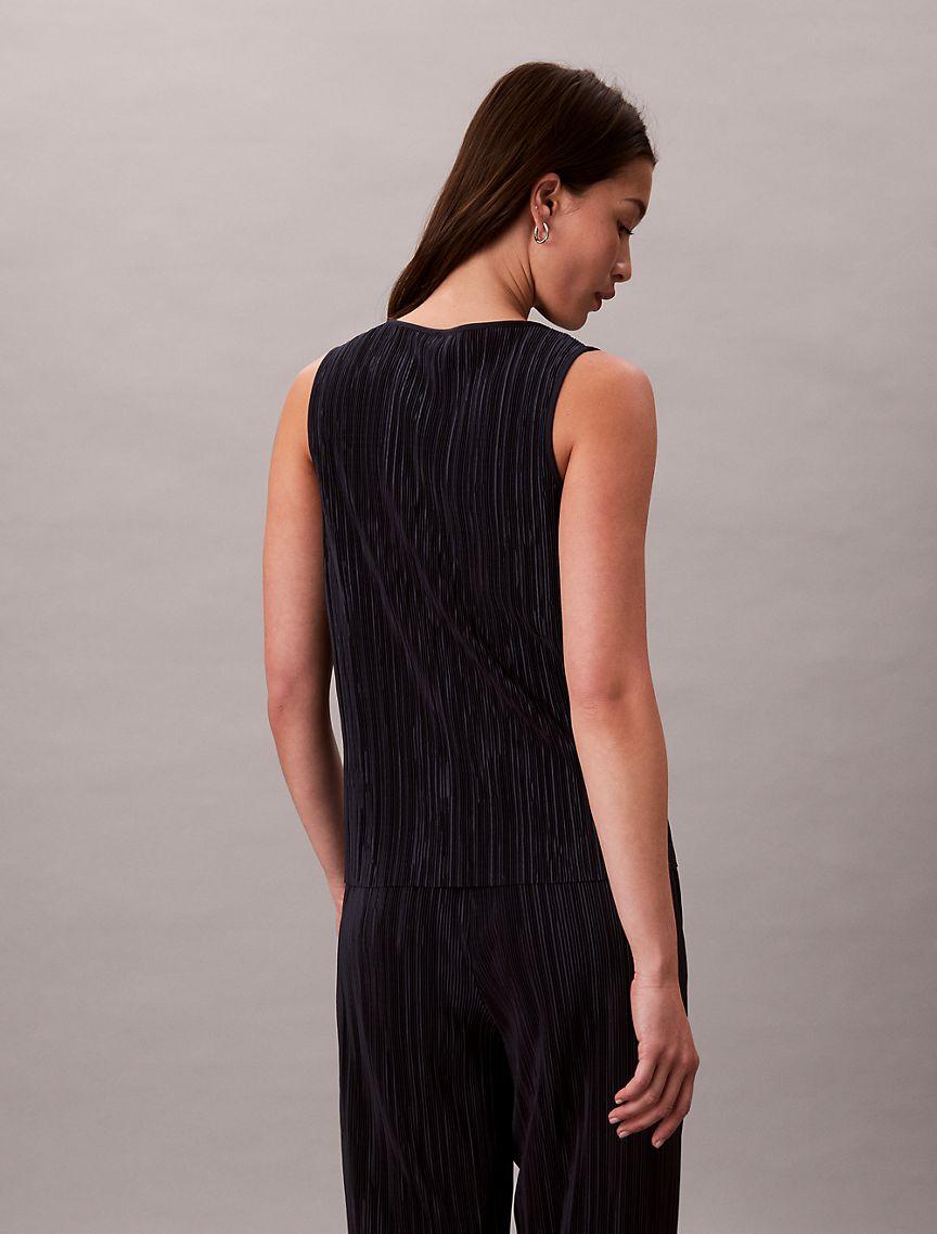 Plisse Tank Top Product Image