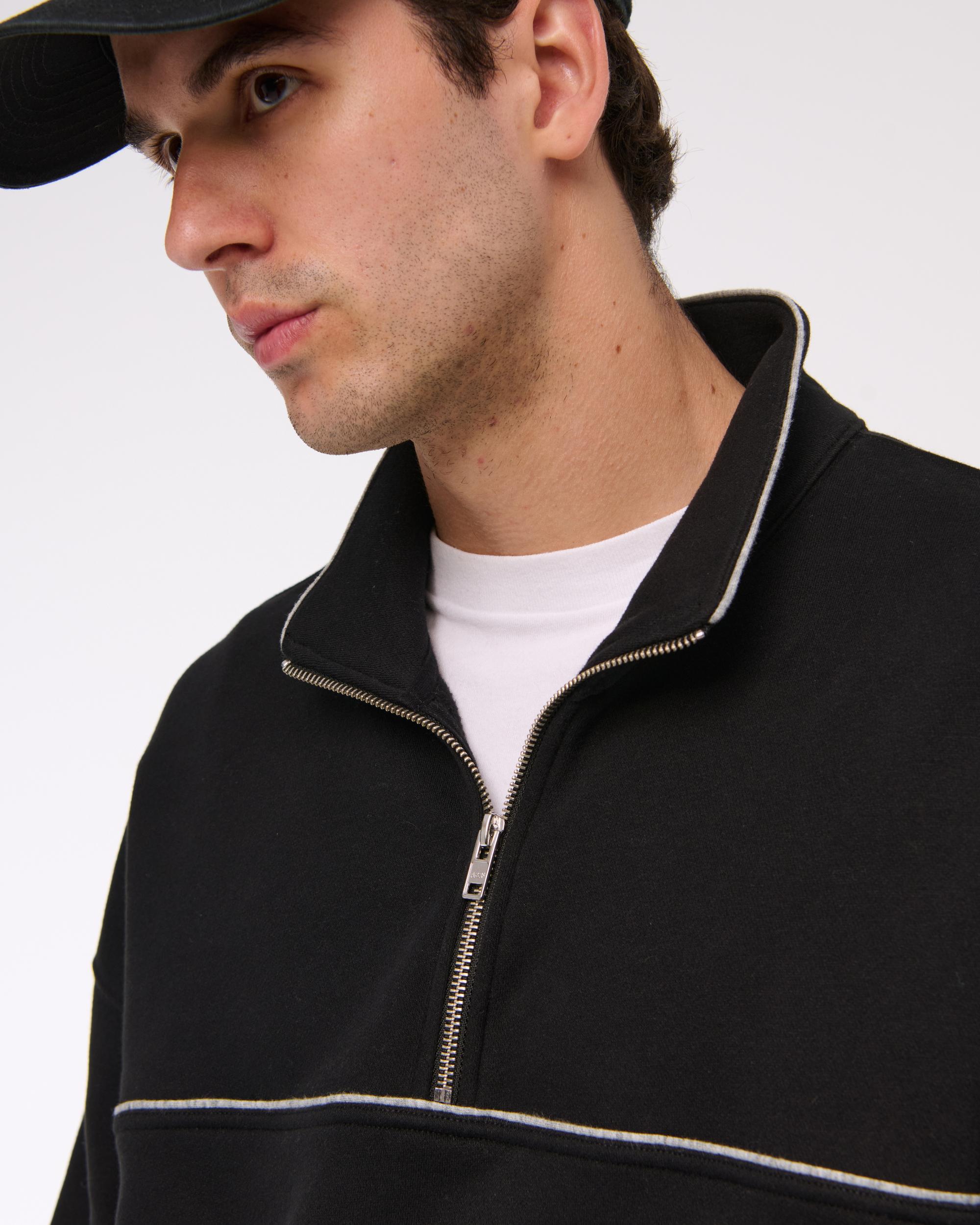 Essential Half-Zip Sweatshirt Product Image