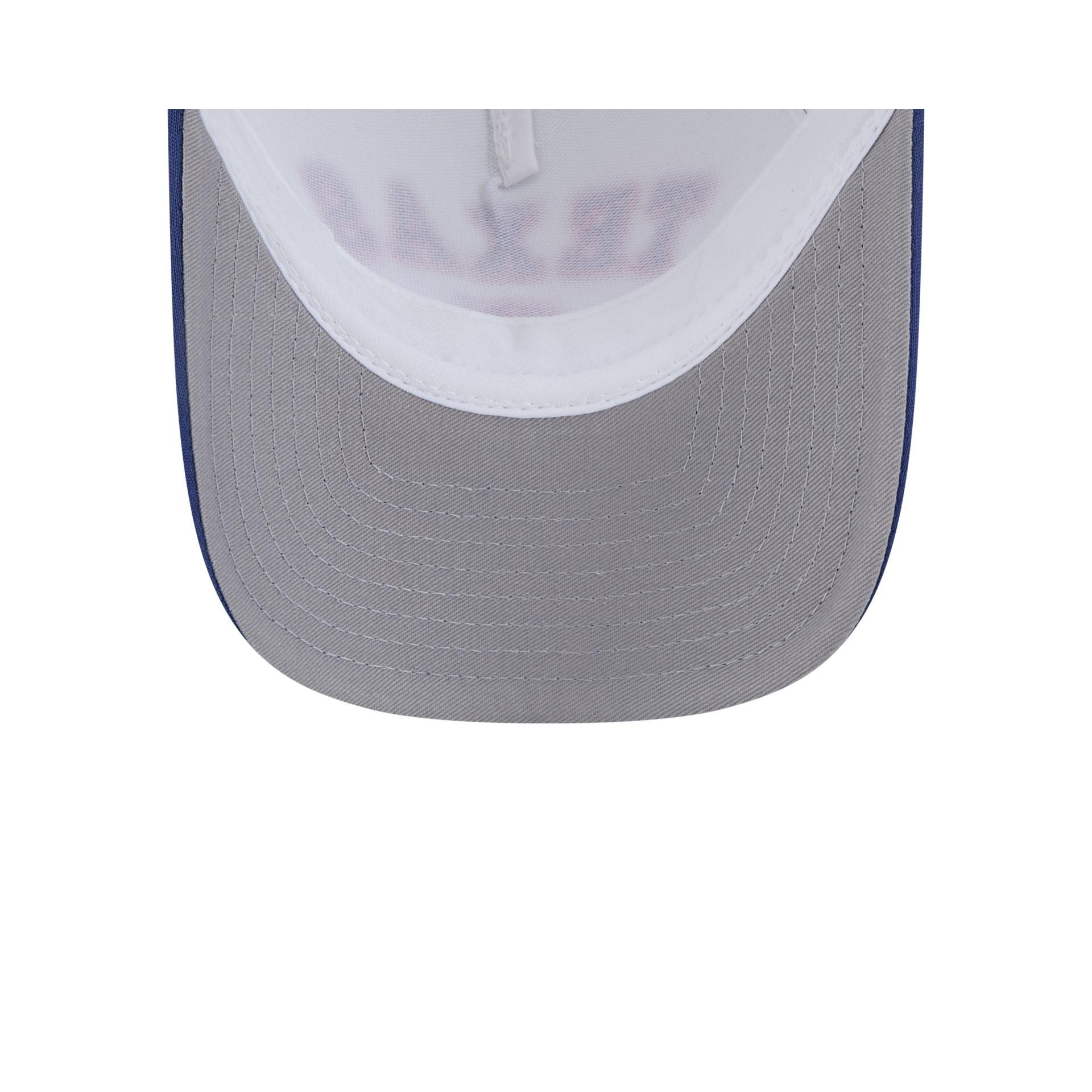 Texas Rangers Chrome Arch 9FORTY M-Crown A-Frame Trucker Hat Male Product Image