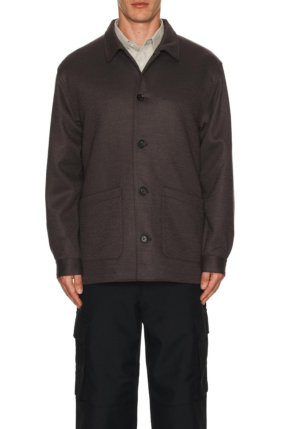 Coverall Wool Shirt Jacket Product Image