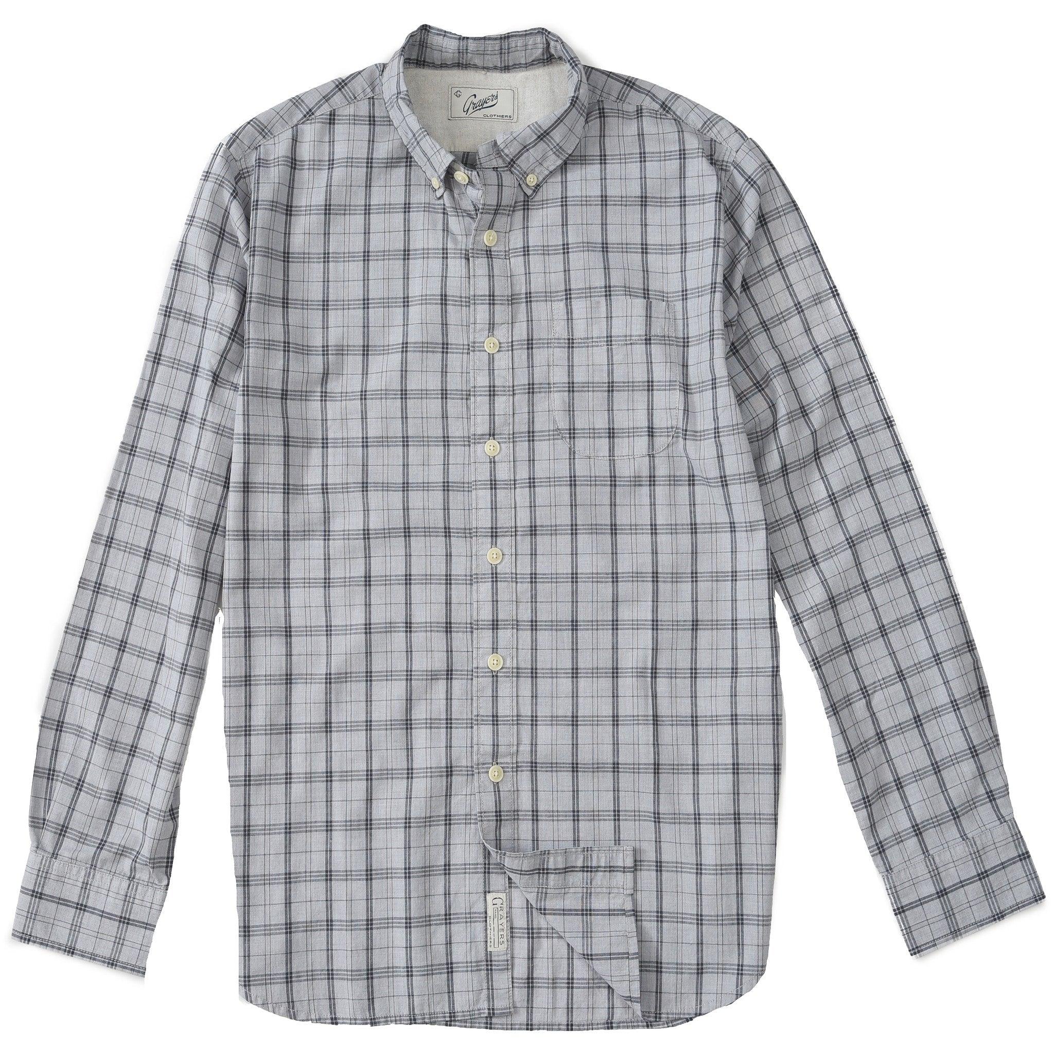 Graystone Poplin Shirt - Gray Plaid (Final Sale)* Product Image