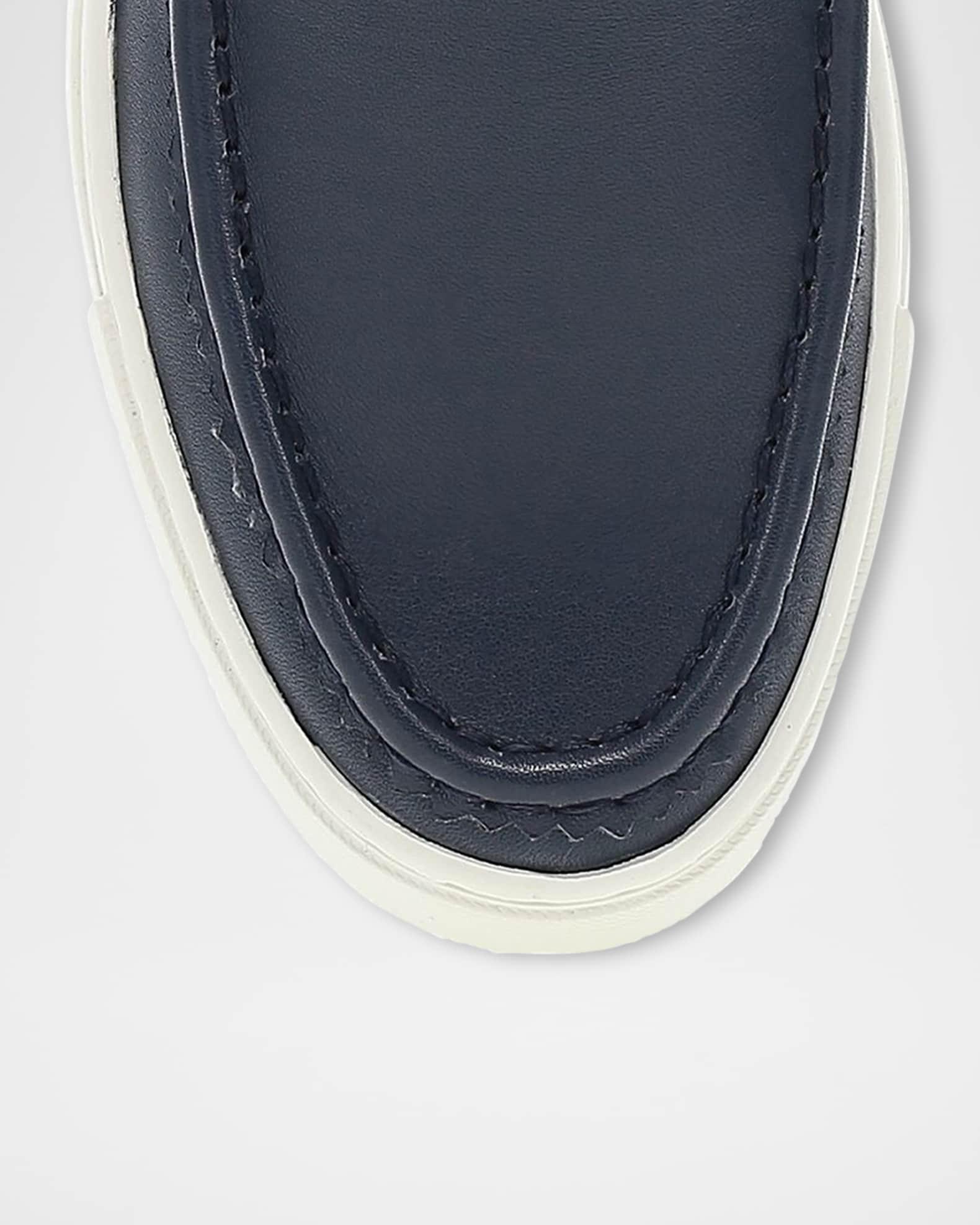 Ivy Venetian Leather Sporty Loafers Product Image