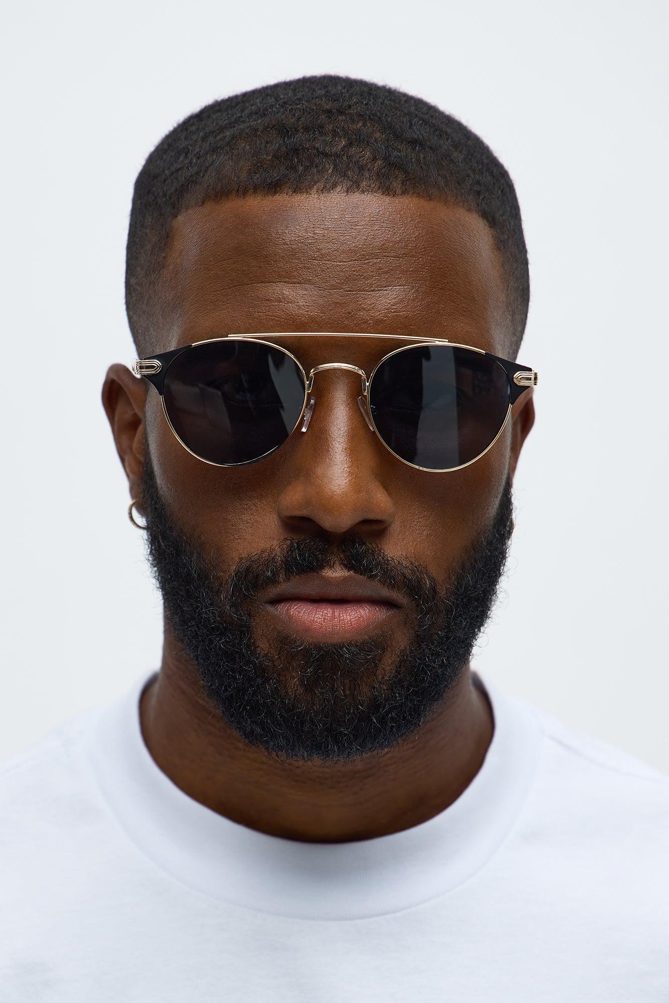 Randa Round Sunglasses - Gold Male Product Image