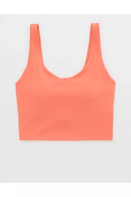OFFLINE By Aerie Real Me Low Key Longline Sports Bra Women's Product Image