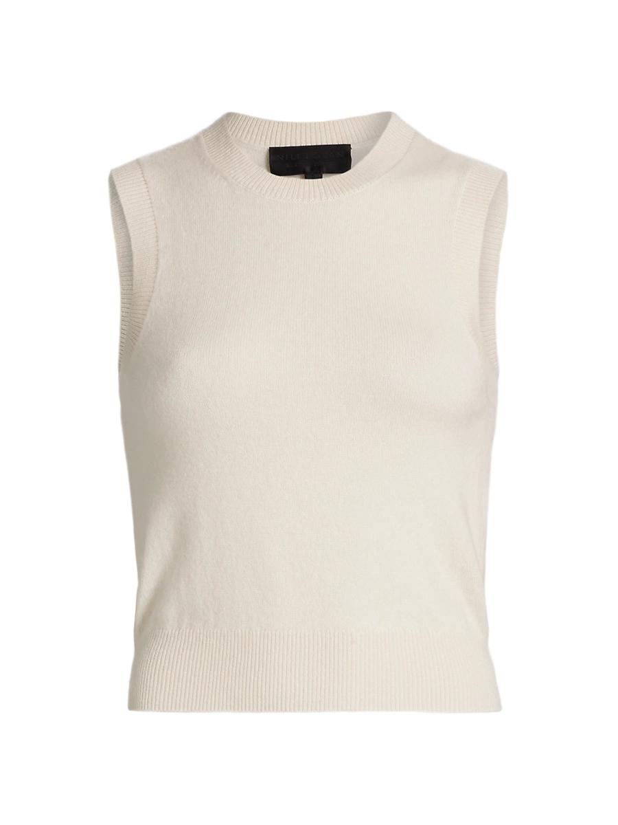 Womens May Cashmere Sweater Vest Product Image