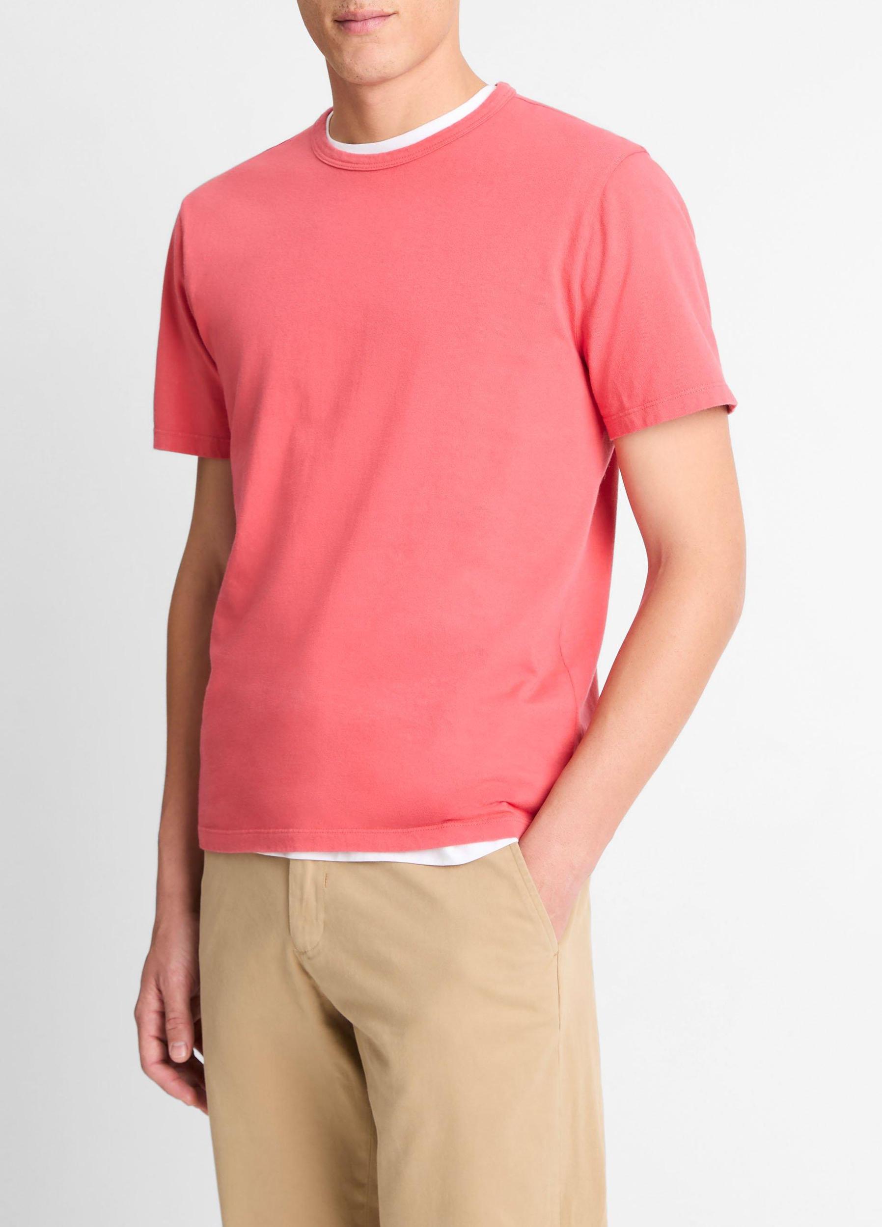 Garment Dye Cotton T-Shirt Product Image