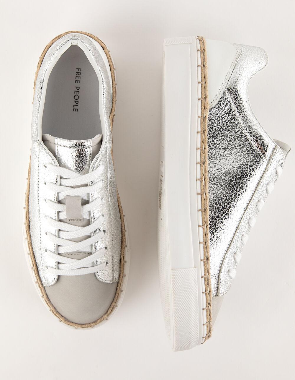 FREE PEOPLE Scotty Womens Shoes - SILVER Product Image