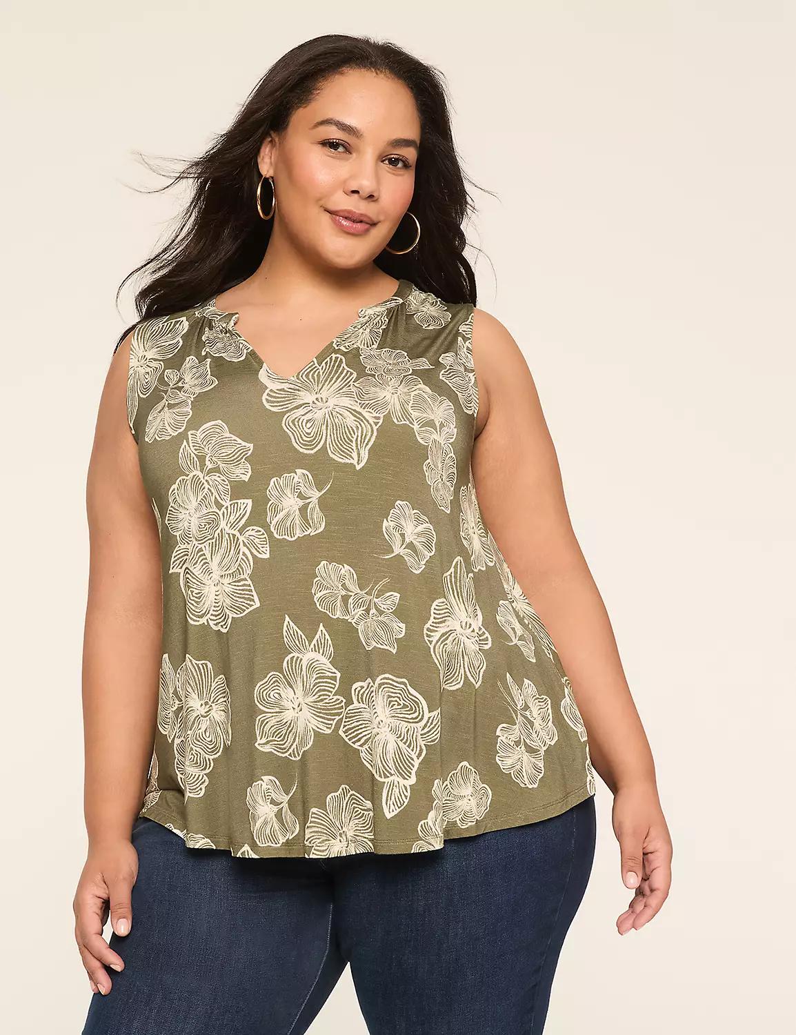 Swing Notch-Neck Tank Product Image