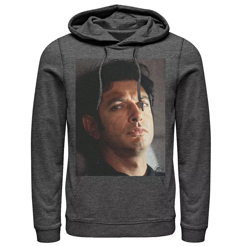 Men's Jurassic Park Jeff Goldblum Stare Graphic Pullover Hoodie,  Product Image