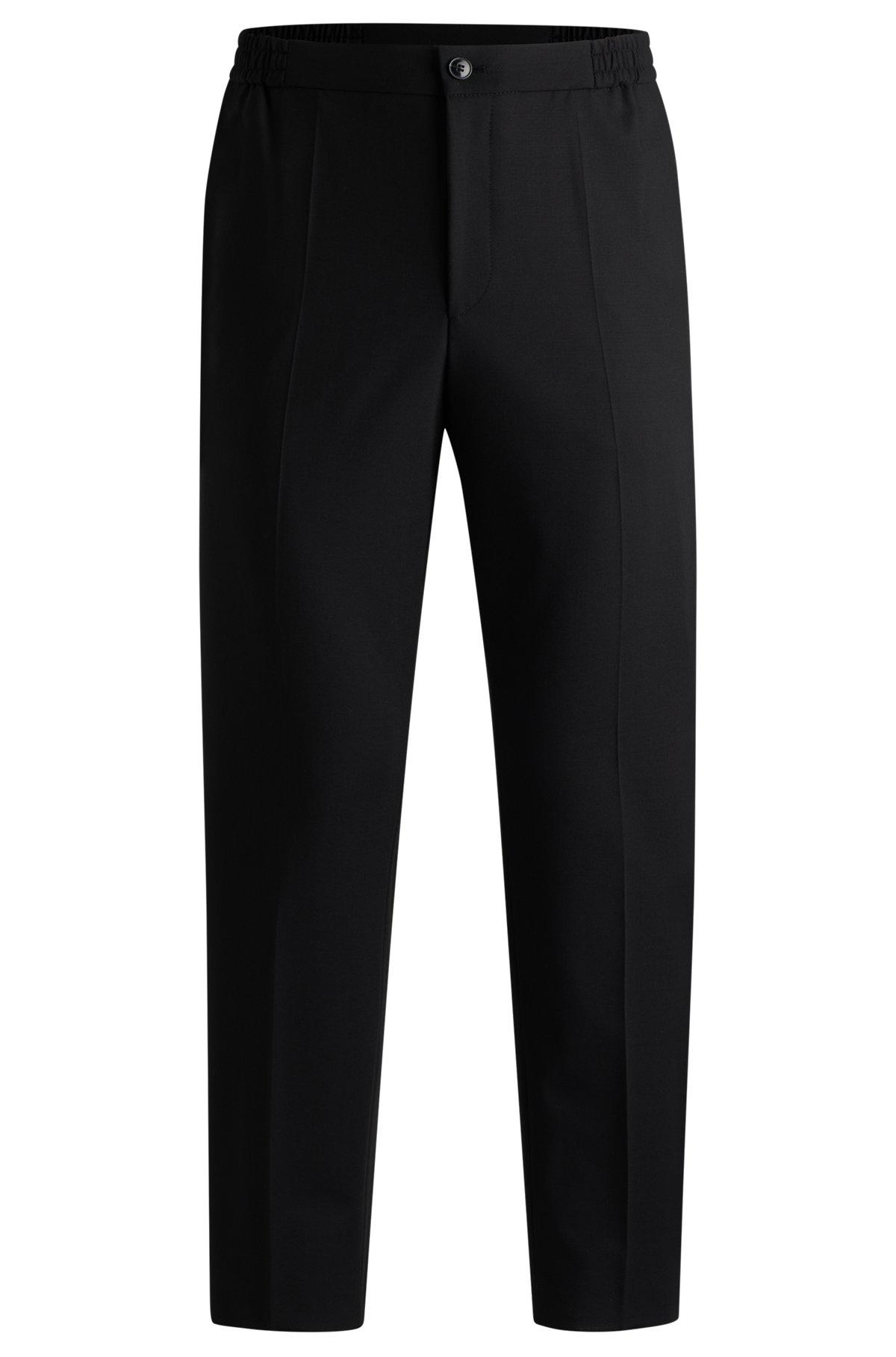 Slim-fit trousers in performance-stretch cloth Product Image
