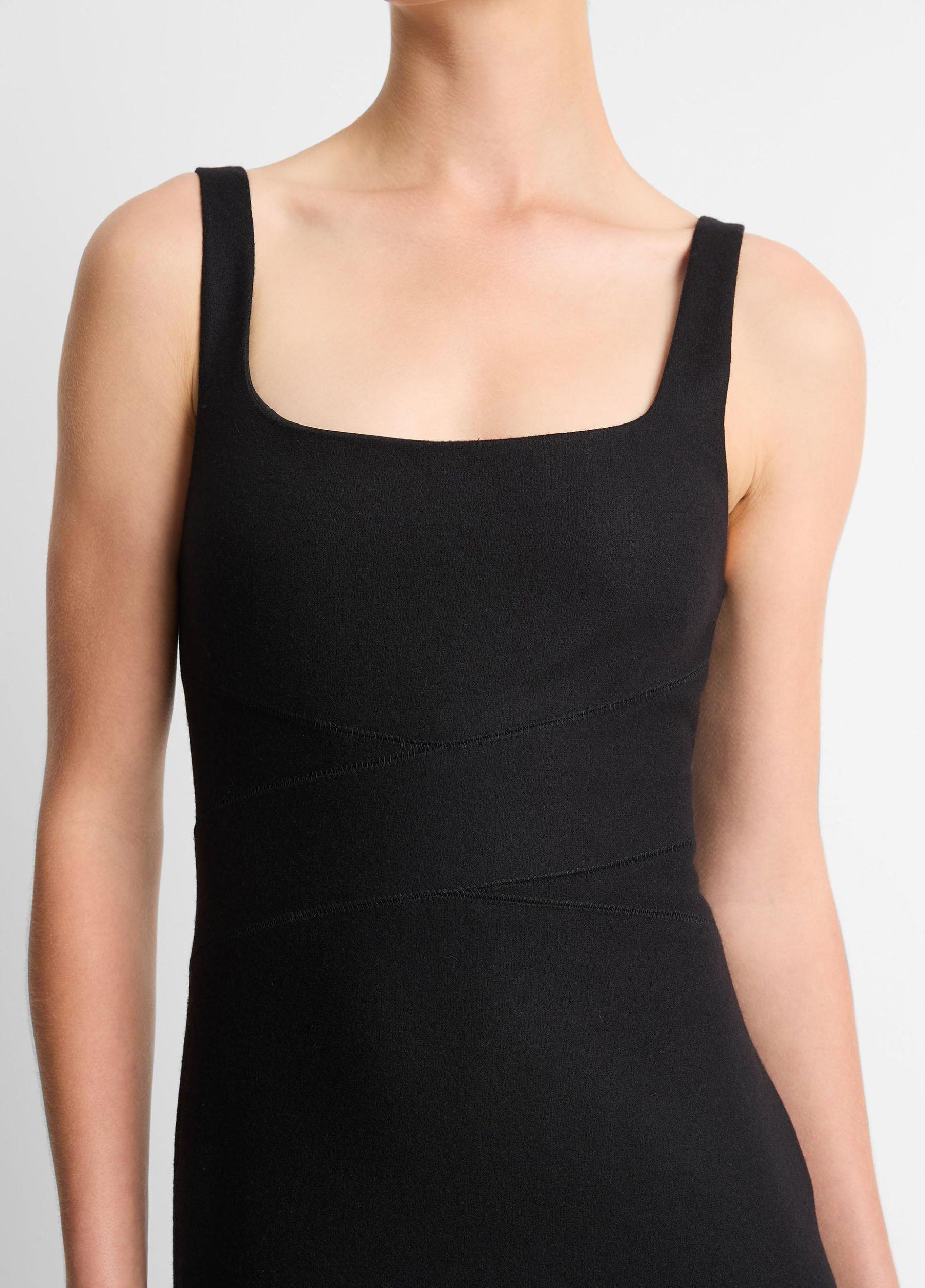 Italian Wool-Blend Column Dress Product Image