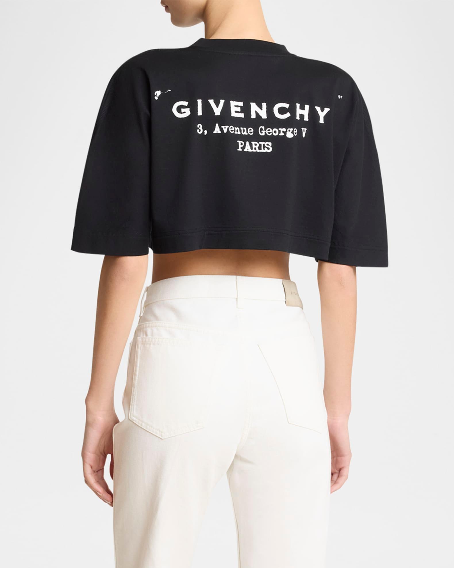 Logo Crop Cocoon T-Shirt Product Image