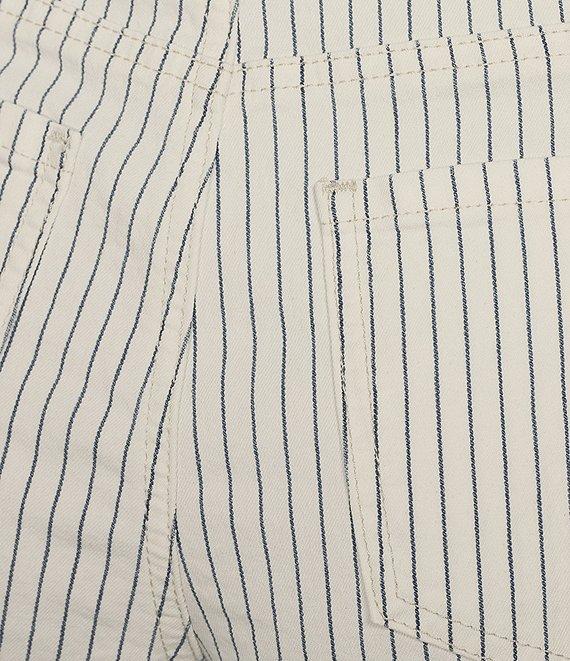 NYDJ Teresa High-Rise Wide-Leg Stripe Ankle Jeans Product Image