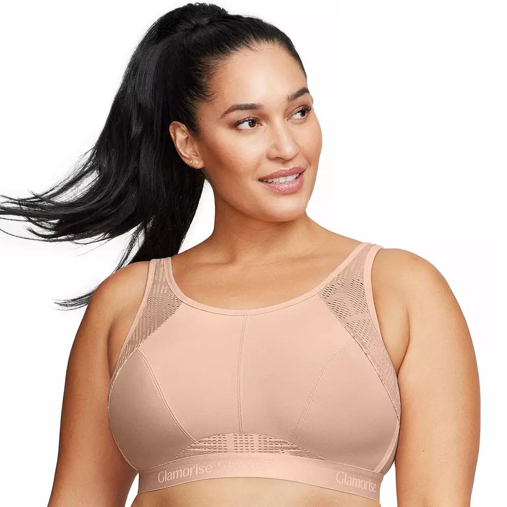 No-Sweat Mesh Wire-Free Sports Bra Product Image