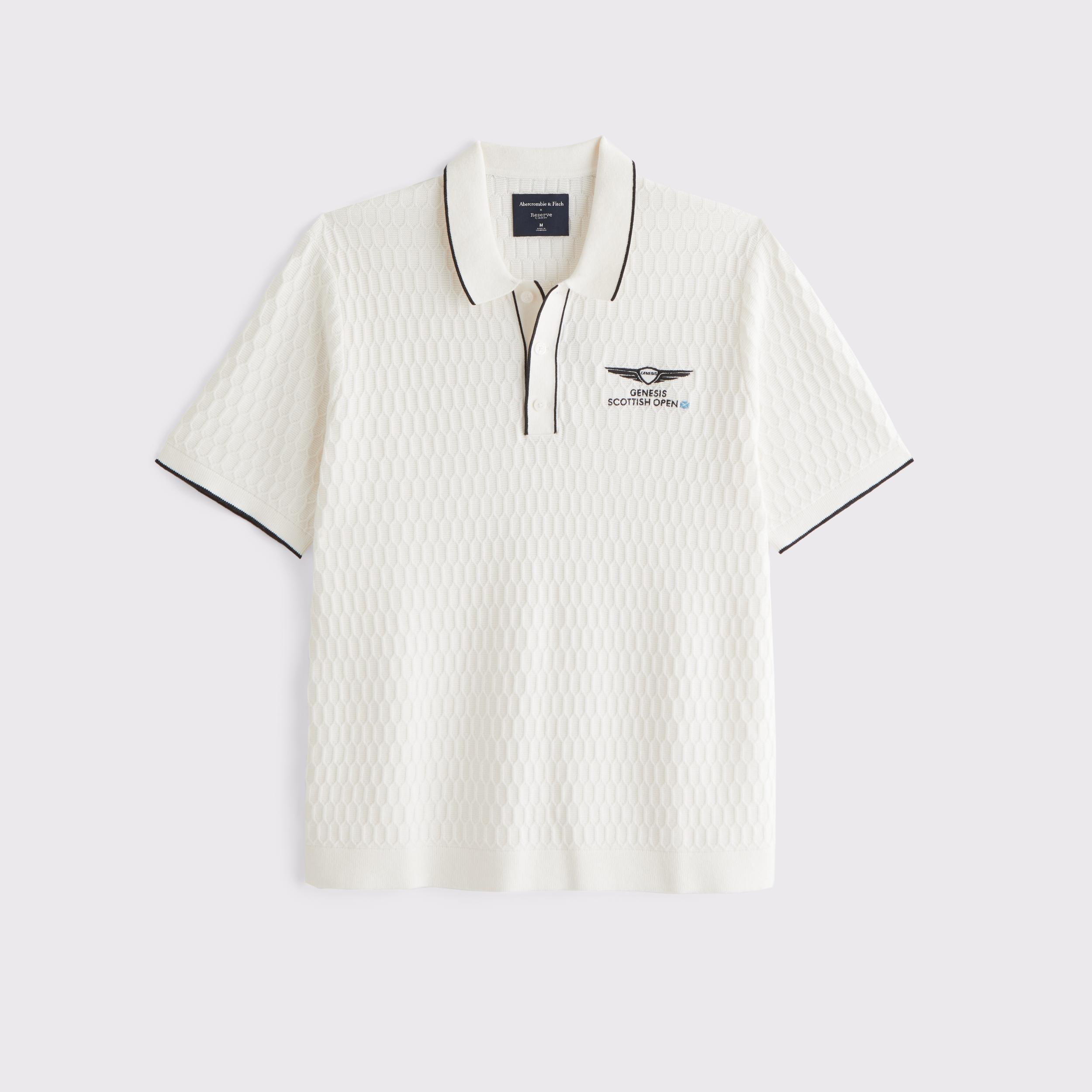 PGA Scottish Open 3-Button Sweater Polo Product Image