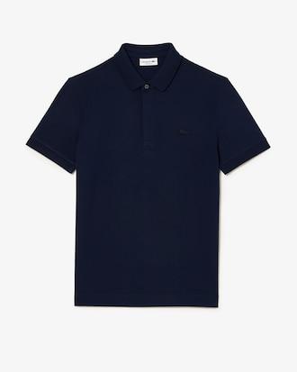 Regular Fit Paris Stretch Piqué Polo Shirt Product Image