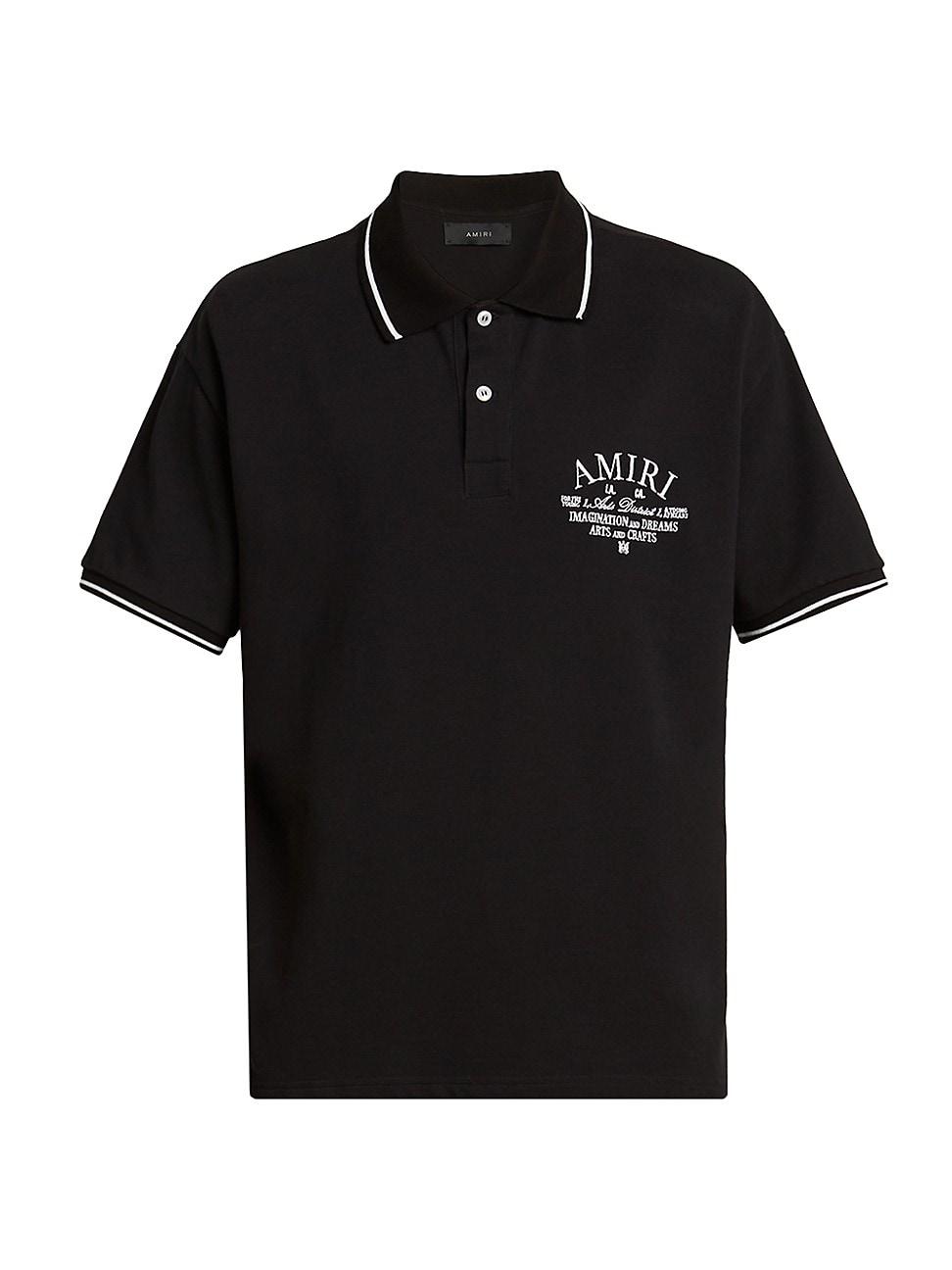 Mens Arts District Cotton Polo Shirt Product Image