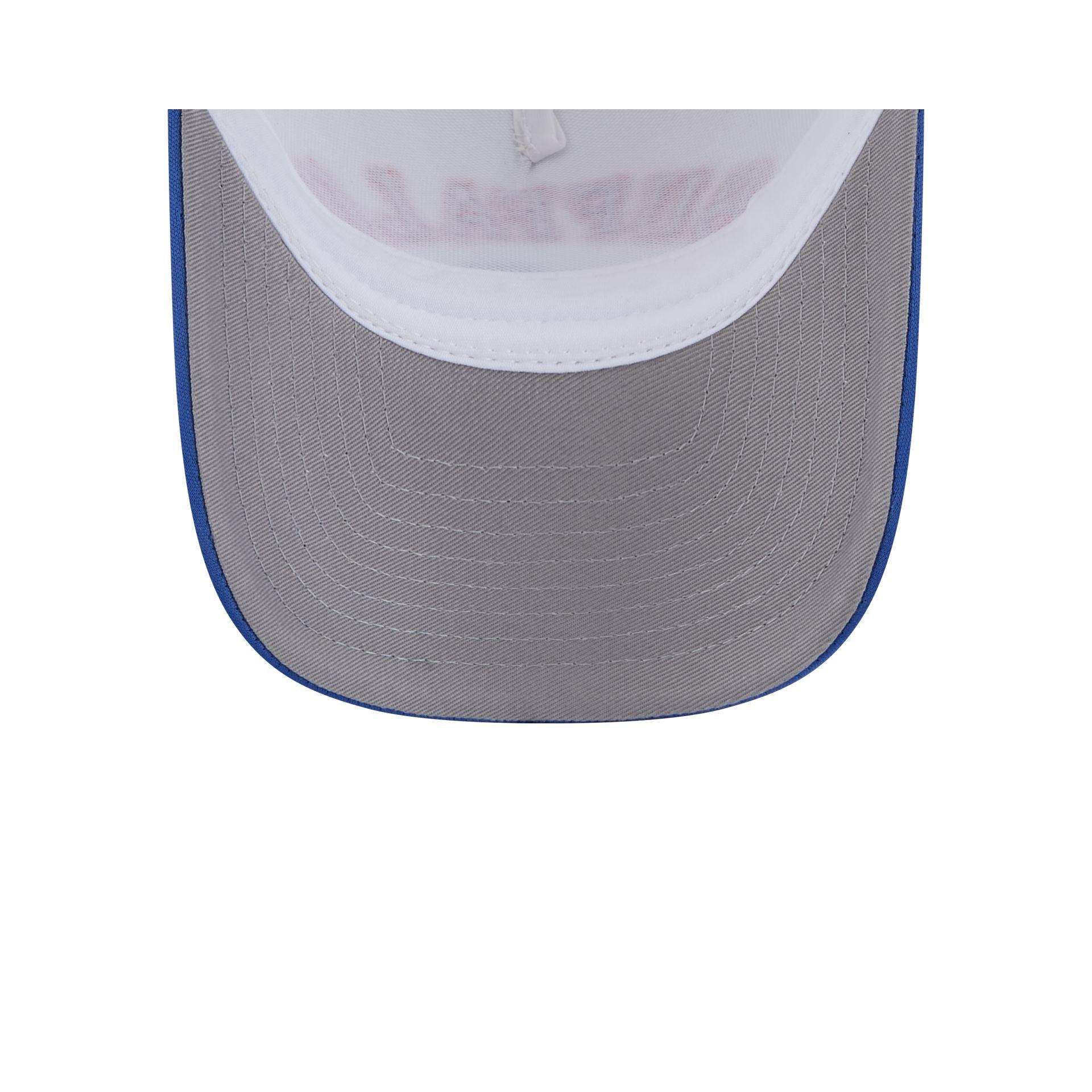 Buffalo Bills Chrome Arch 9FORTY M-Crown A-Frame Trucker Hat Male Product Image