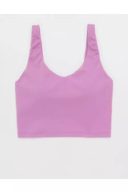 OFFLINE By Aerie Real Me Low Key Longline Sports Bra Women's Product Image