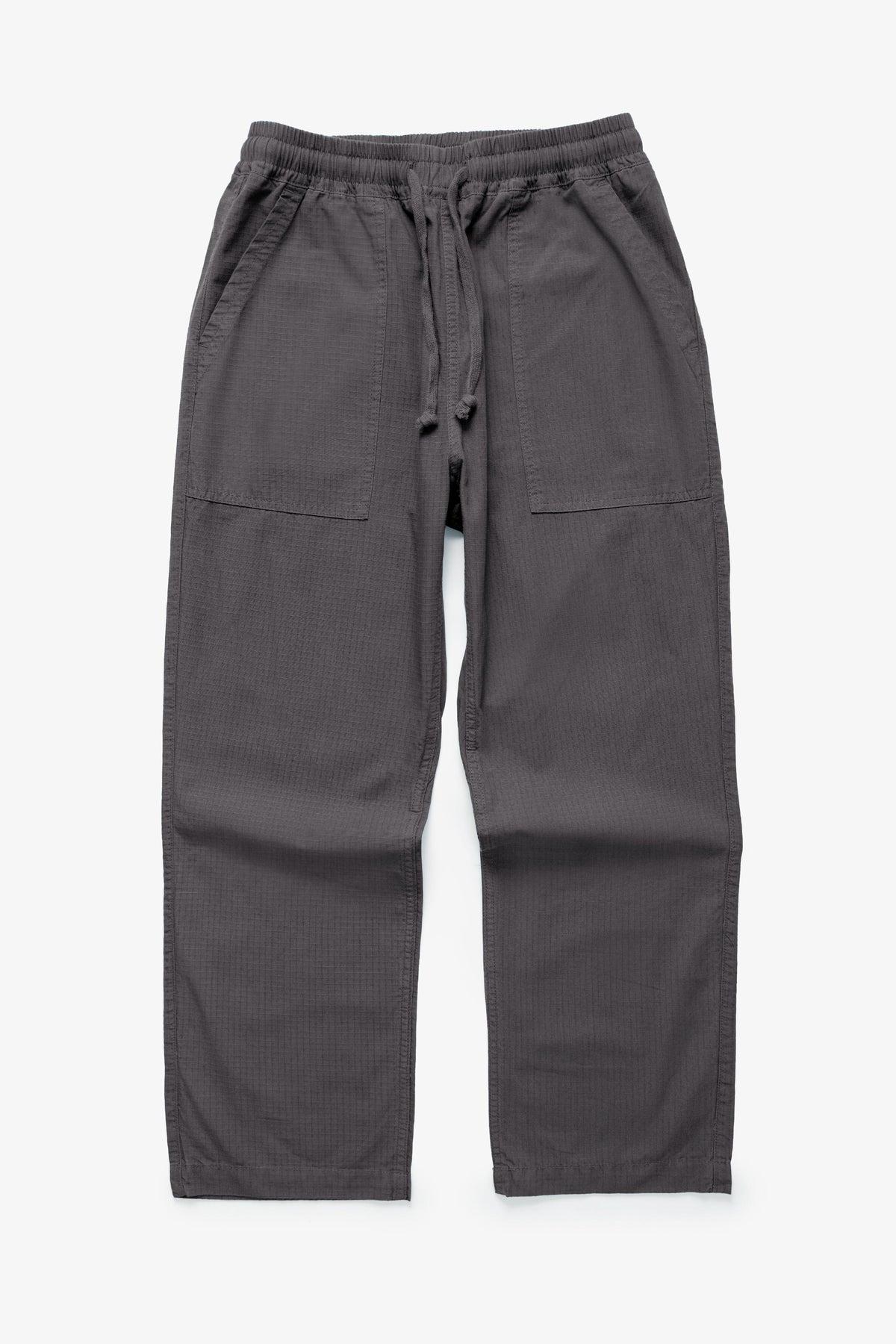 Ripstop Chef Pants - Washed Black Product Image