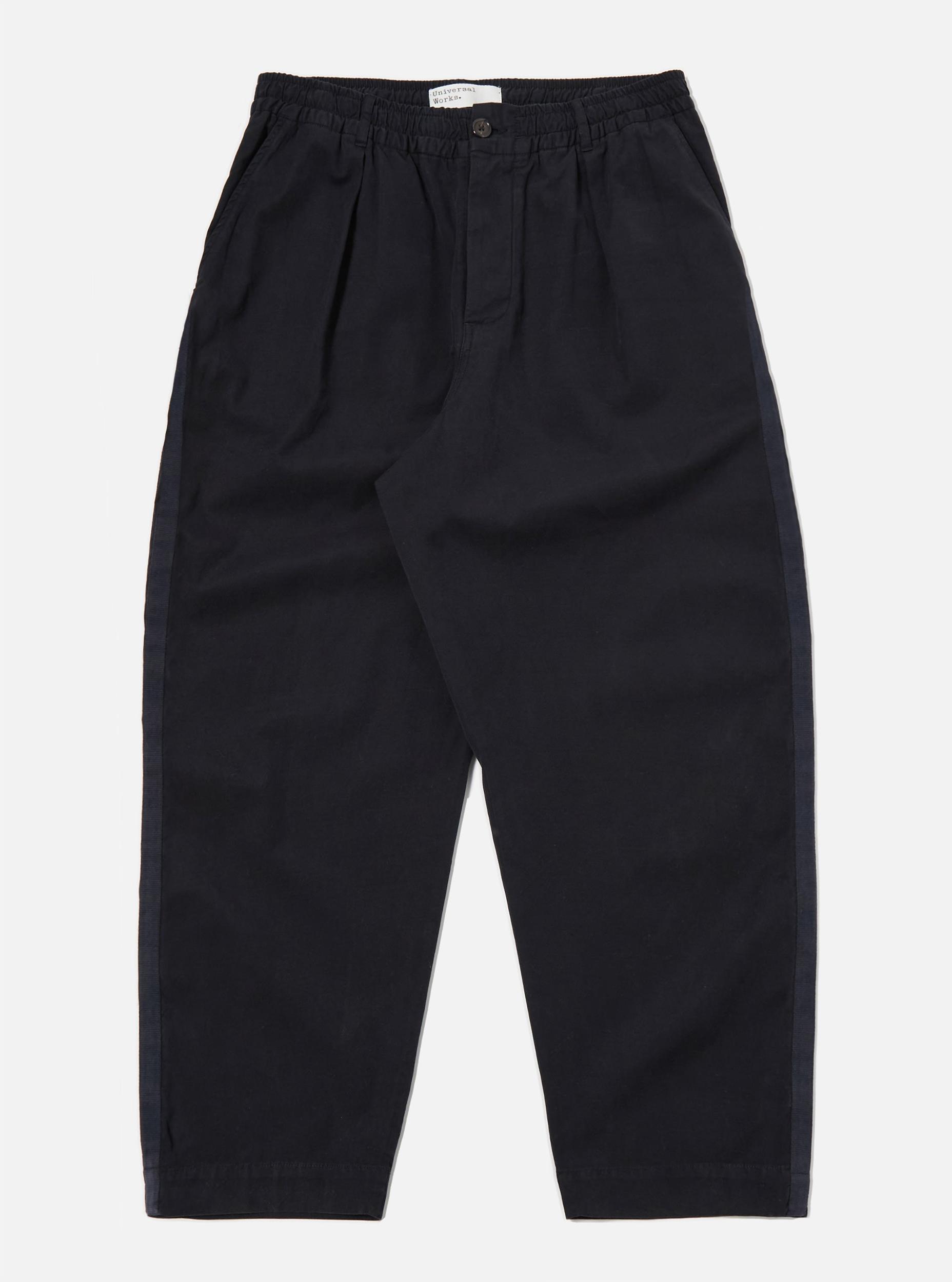 Black Elasticated Curve Pants Product Image