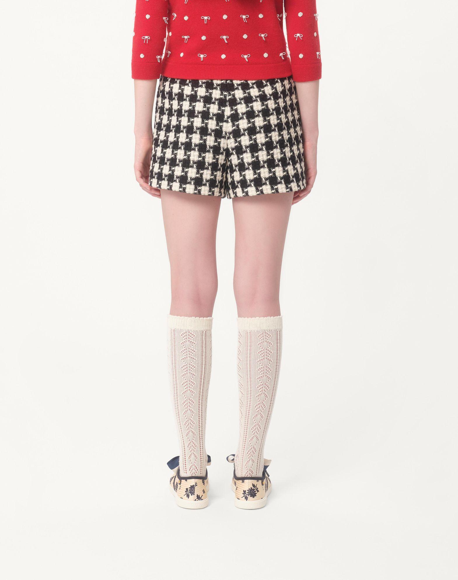 Damier Light Tweed Shorts  Product Image