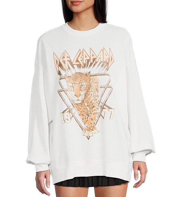 GB Def Leppard Crewneck Sweatshirt Product Image