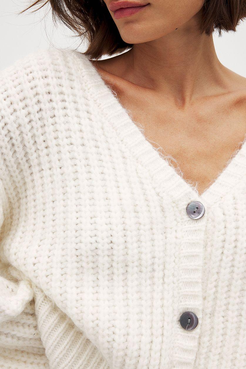 Knitted Oversized Cardigan Product Image