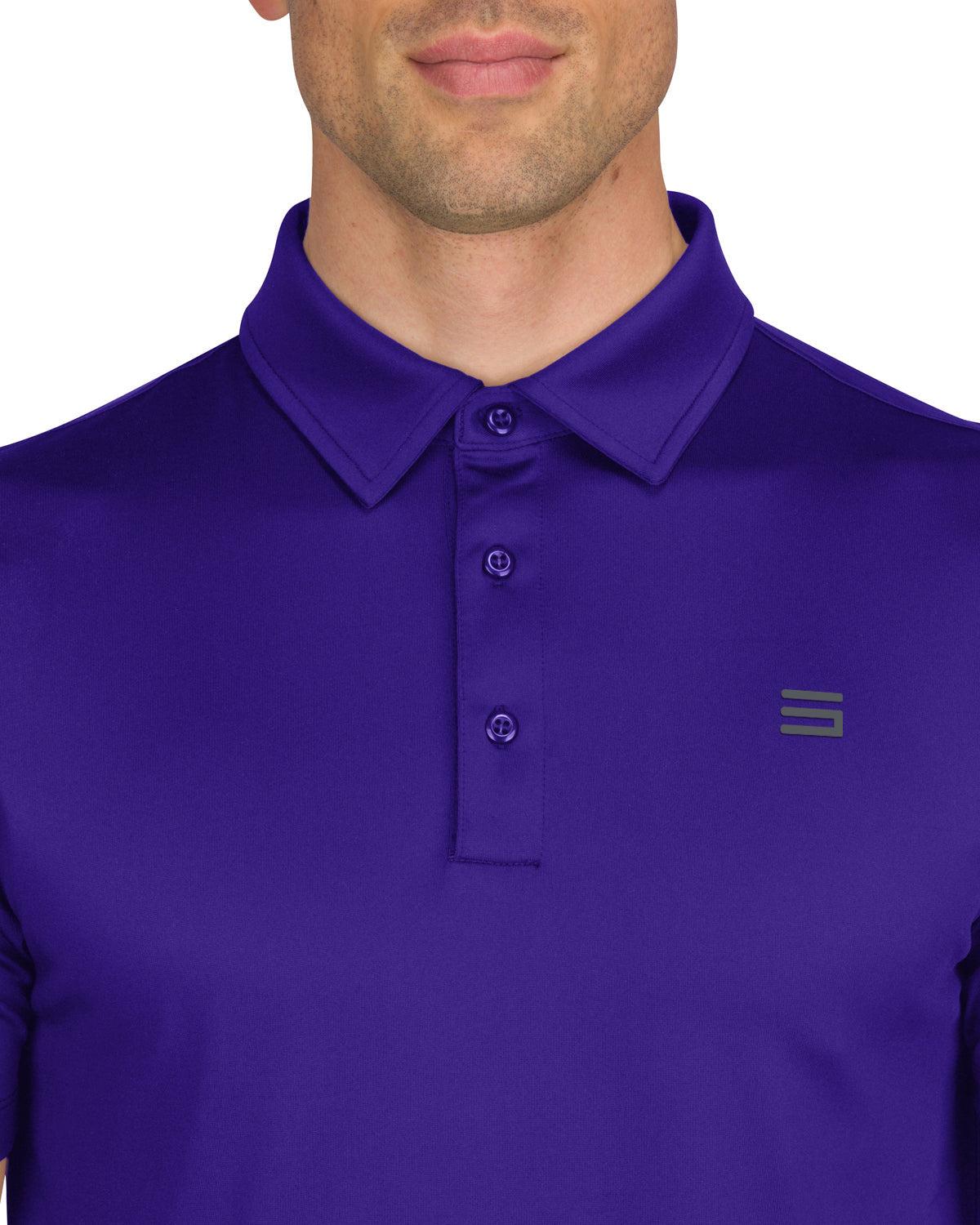 Three Sixty Six Men's Untucked Golf Polo - The Perfect Length Product Image
