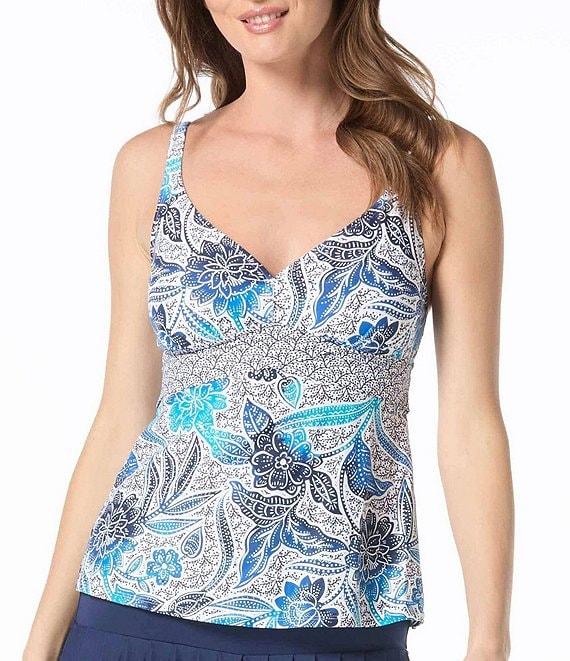 Beach House Solid Stephanie Pleated Swim Skort Product Image