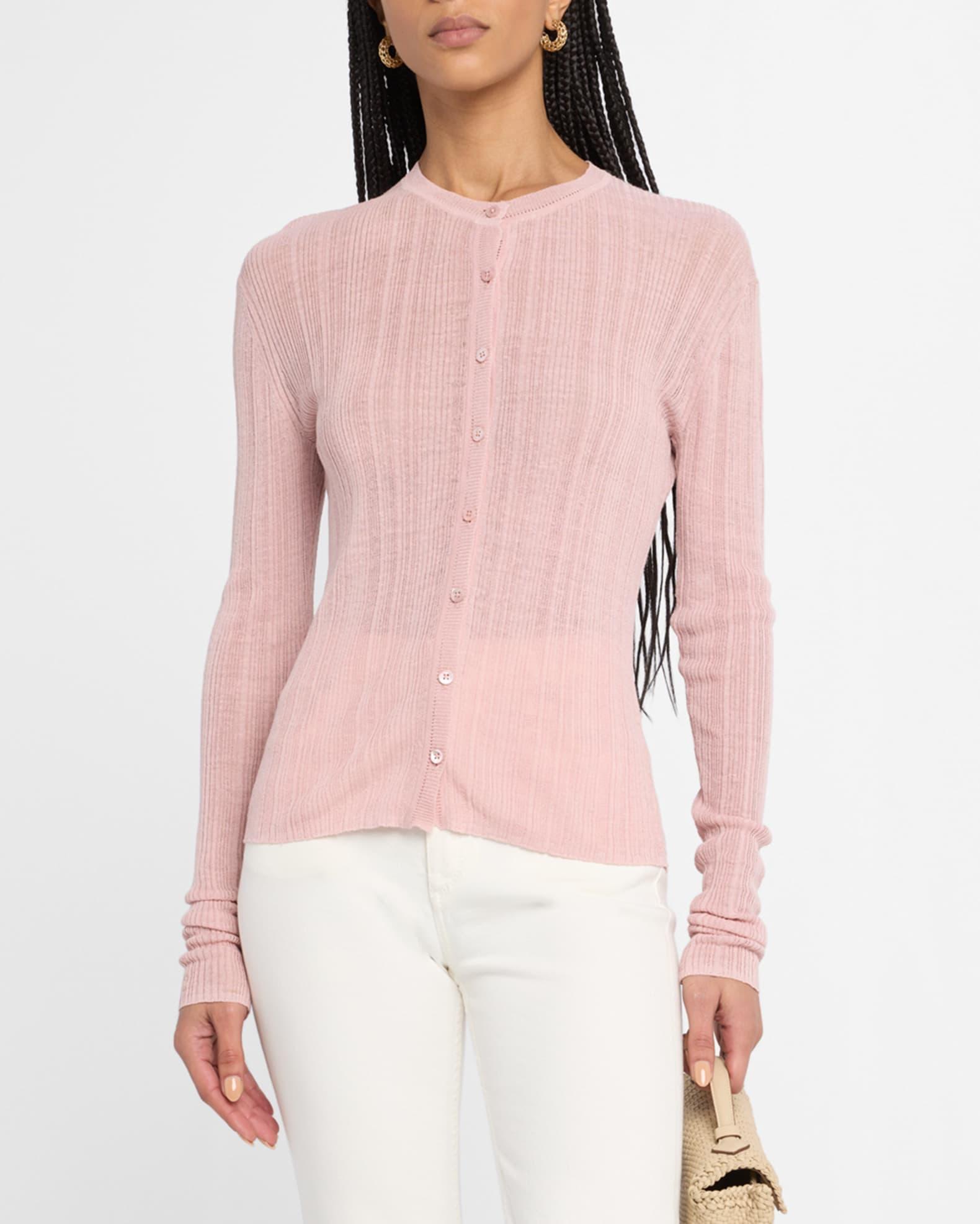 Summer Ease Linen-Blend Cardigan Product Image