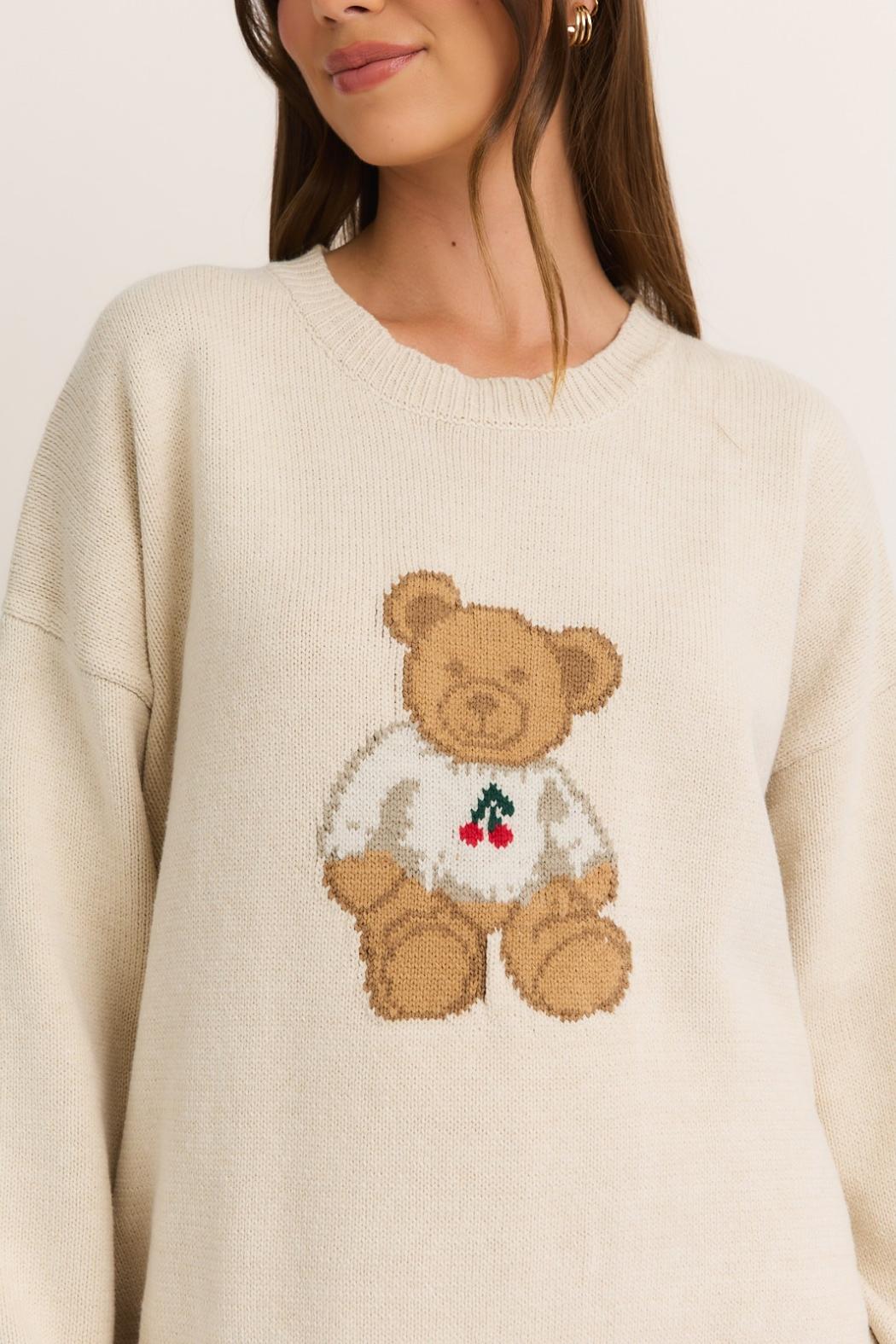 L/S Teddy Bear Sweater Product Image
