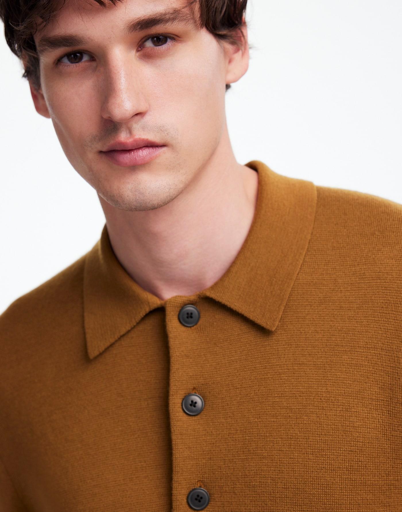 Milano-Knit Sweater Polo Shirt in Merino Wool Product Image