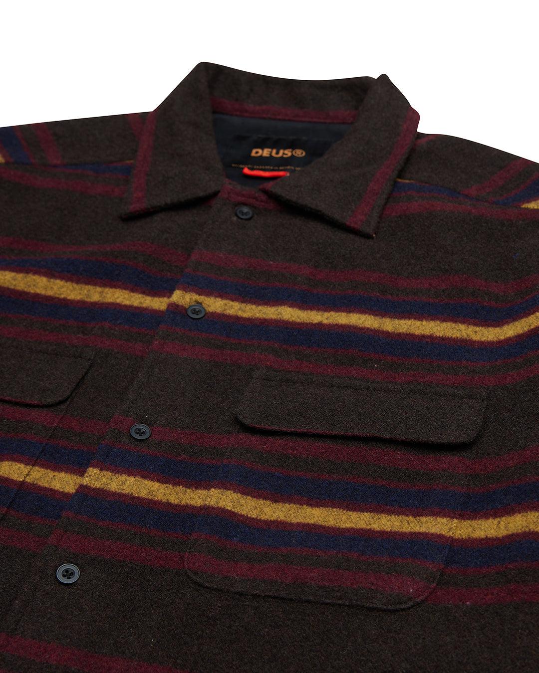 Moto Stripe Shirt - Multi Stripe Product Image