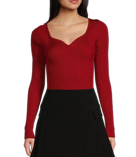 Takara Long Sleeve Directional Rib Bodysuit Product Image