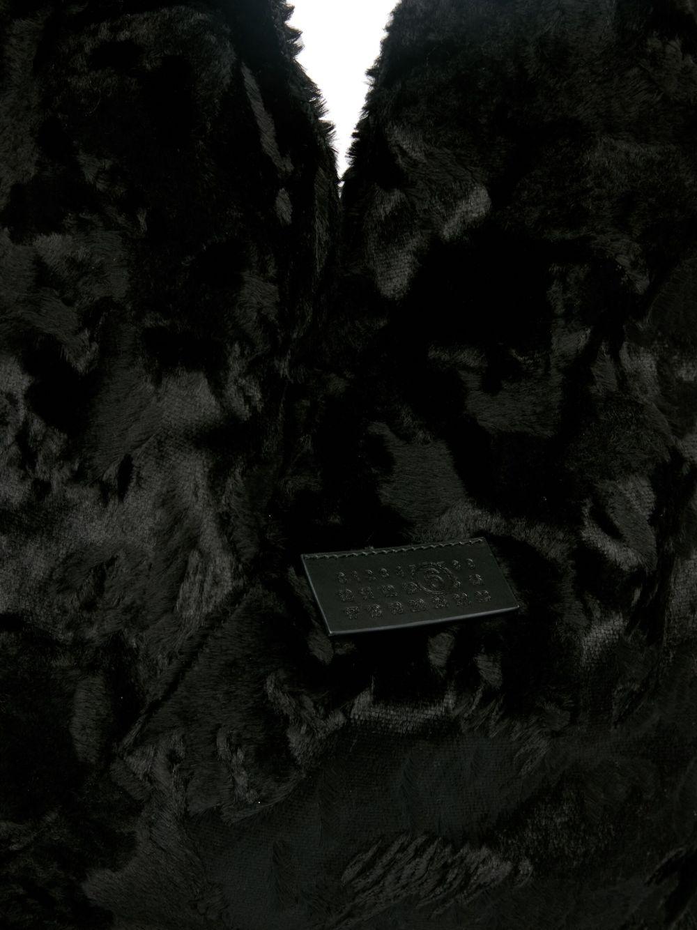 Classic Japanese faux-fur tote bag Product Image