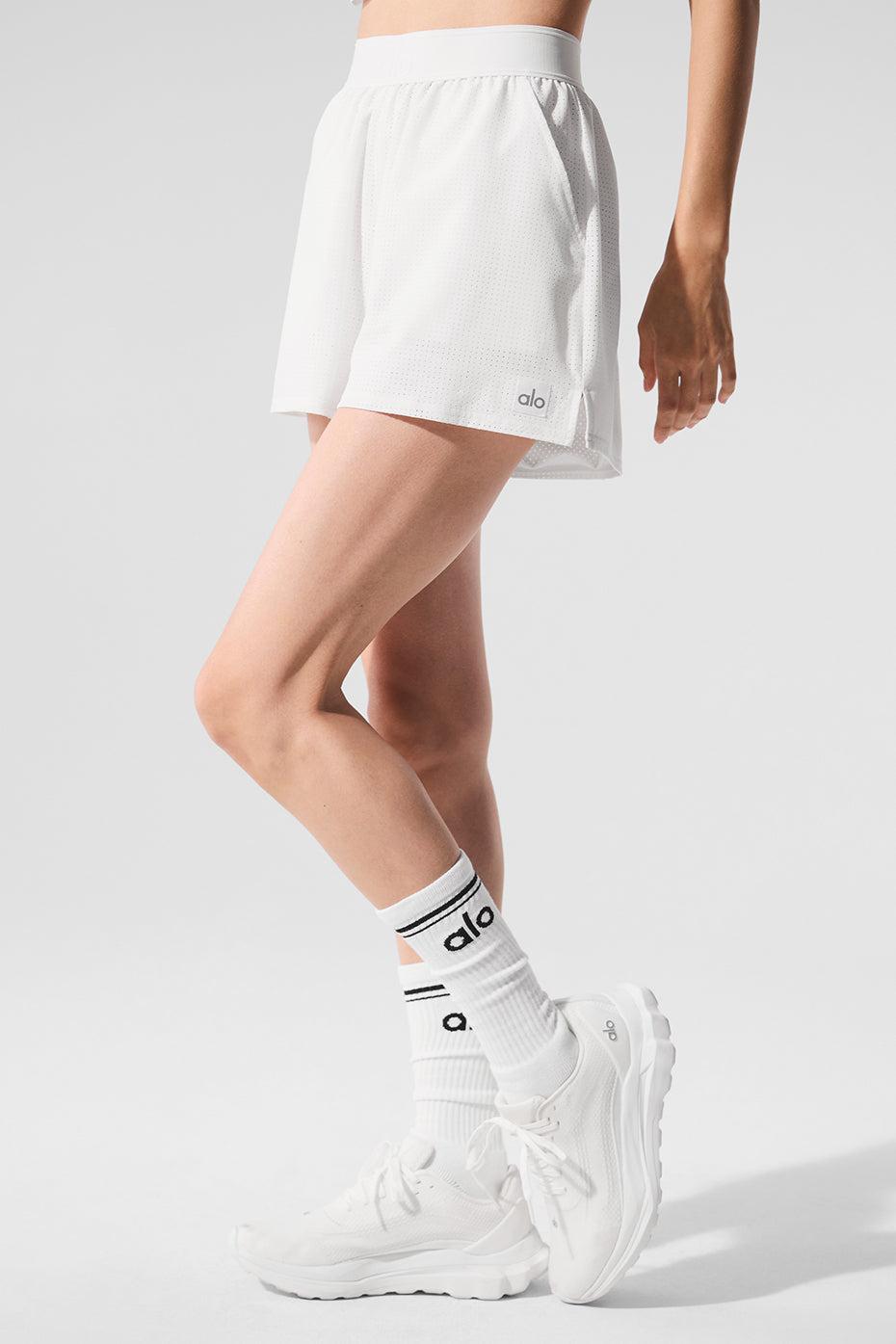 Mesh Mirage Short - White Female Product Image