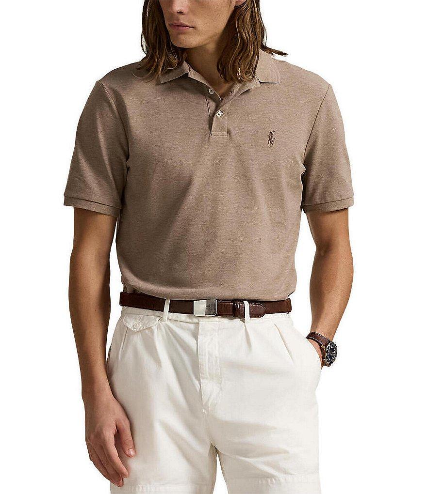 Polo Ralph Lauren Classic Fit Stretch Mesh Short Sleeve Polo Shirt Product Image
