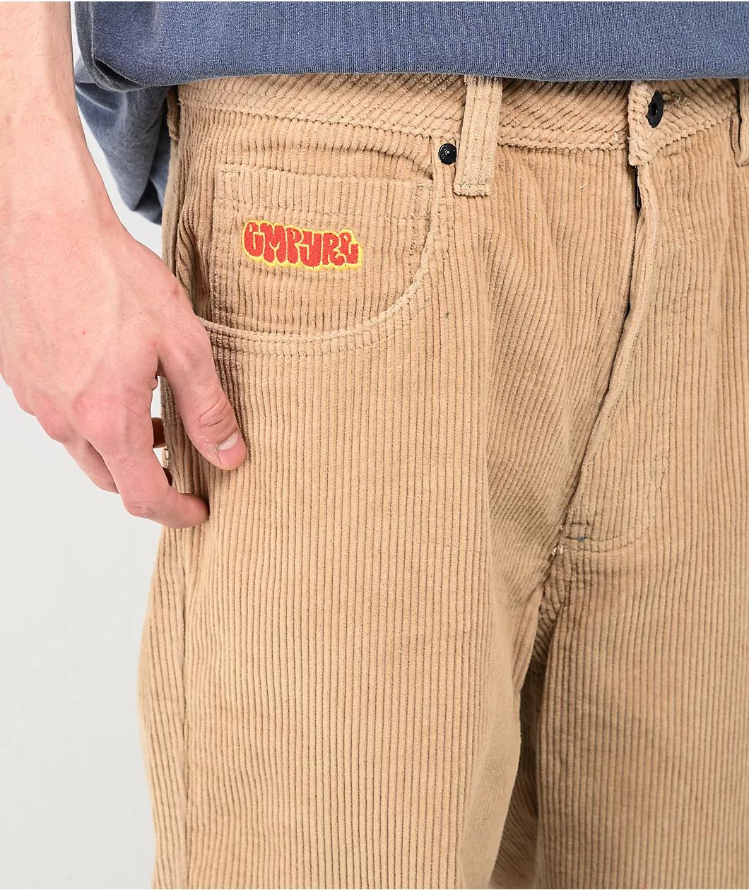 Empyre Boom Box Khaki Corduroy Skate Pants Product Image